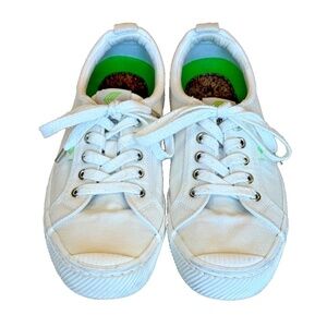 Cariuma OCA Low Womens Size 8‎ Casual Organic Canvas Sneakers Off White